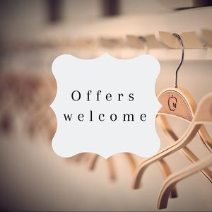 Please feel free to make a Reasonable Offer